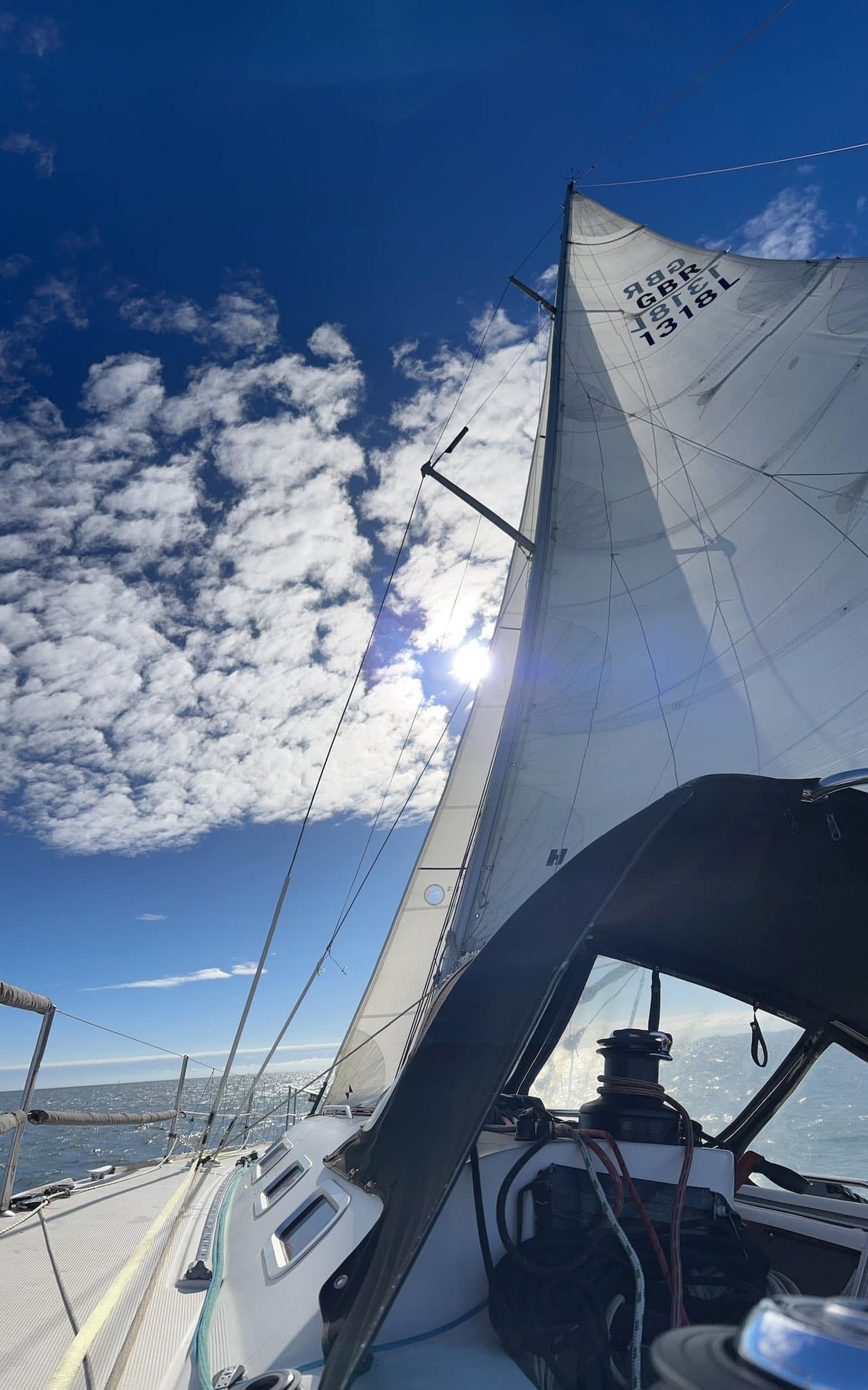 Our business coaches tasting success on a sail yacht.